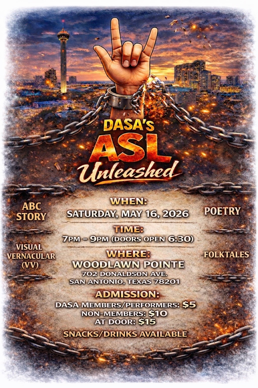 DASA ASL Unleashed Flyer