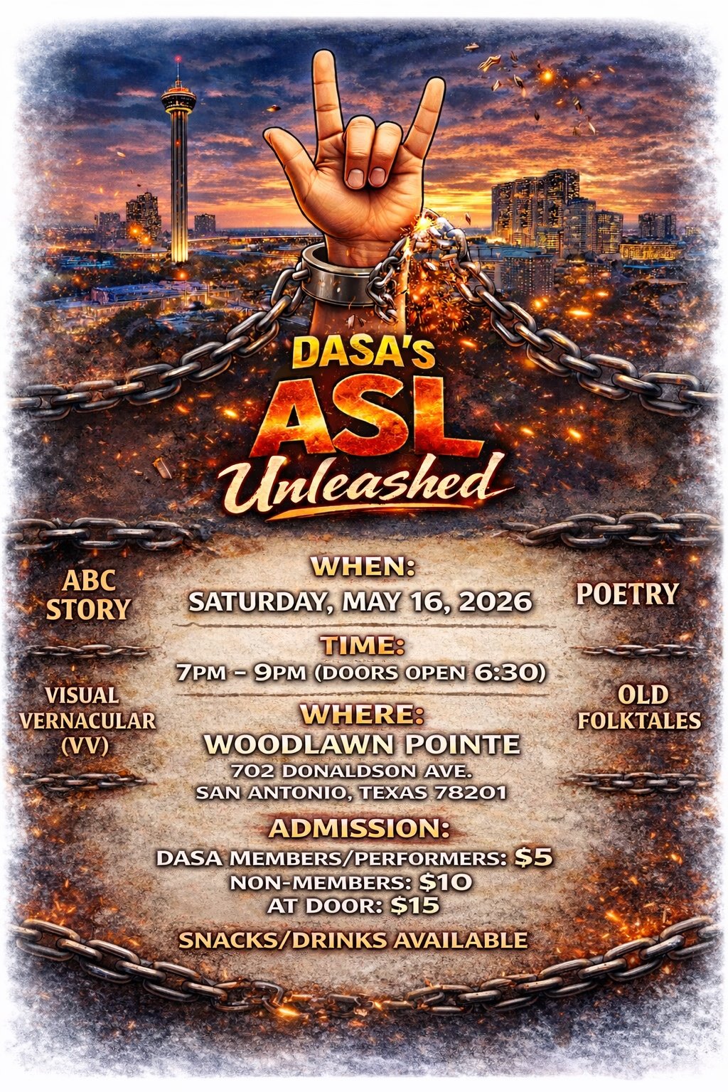 DASA ASL Unleashed Flyer